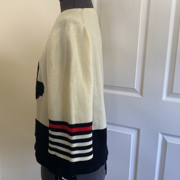 Vintage 1970s rare unique Charlie Chaplin sweater - Picture 5 of 8